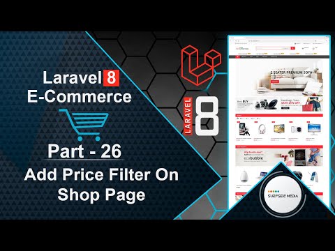 Laravel 8 E Commerce Add Price Filter On Shop Page