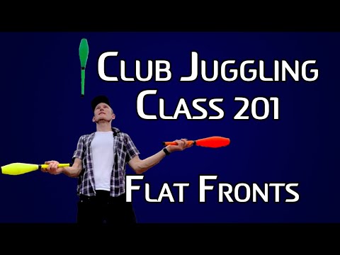 Club Juggling Tutorial - Learn Flat Fronts - Wall Plane Essentials
