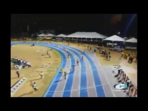 Jamaica Wins Gold Girls U18 4x400m Relay Final Carifta Games 2015