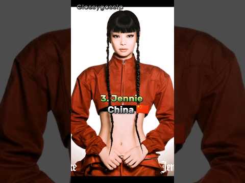 that country most love BlackPink (part 1) 2025 #kpop #blackpink #blink #lisa  #top10