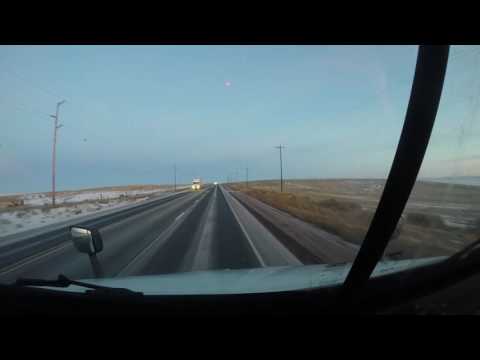 Black Ice - Tutorial - Where to and not to drive - US 97 - Oregon