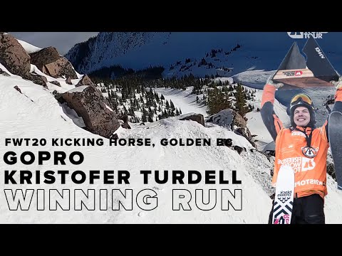 FWT20 Kicking Horse Golden BC | Kristofer Turdell Ski Men GoPro Winning Run