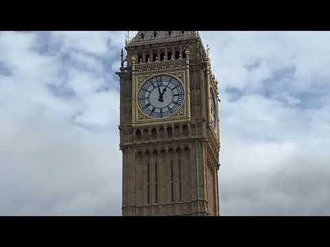 Big Ben Chimes 1 PM (2023!)