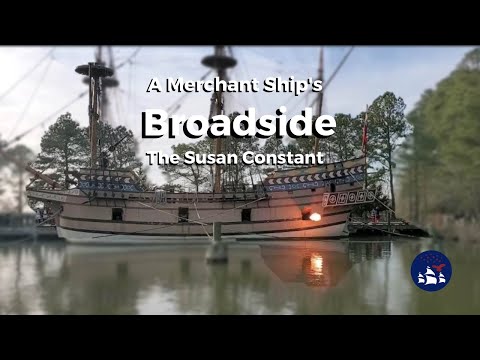 A Cannon Broadside from the Susan Constant