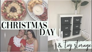 CHRISTMAS DAY 2019 & Toy Storage Ideas | Vlog