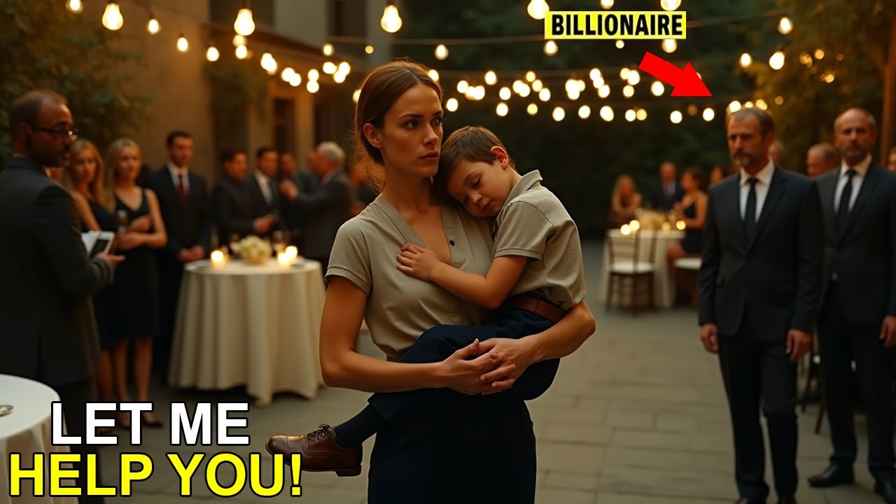 Billionaire Dad Watches Waitress Carry His Disabled Son – And Changes Her Life Forever