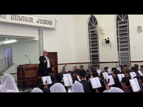 Ensaio Regional em Conchas -Comigo está Jesus - Hino 457 CCB -  Regência Junior