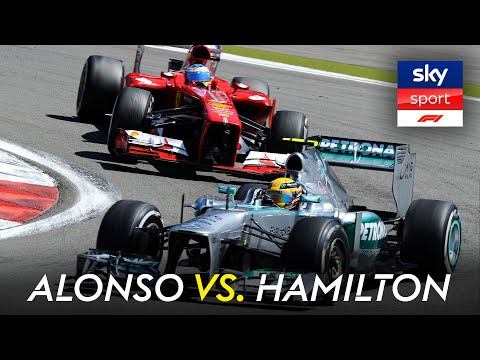 Die besten Duelle! 🔥 | Alonso 🇪🇸 gegen Hamilton 🇬🇧