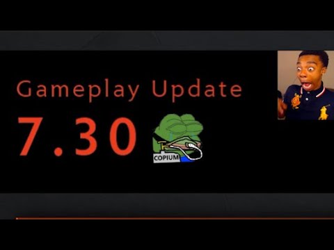 Clinically Insane Dota player reads 7.30 patch notes for a whole hour