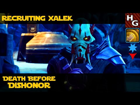 SWTOR KotFE ► Xalek: Death Before Dishonor ► Jedi Consular [Male]