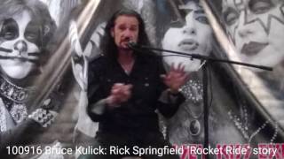 Bruce Kulick: playing Rocket Ride w Rick Springfield