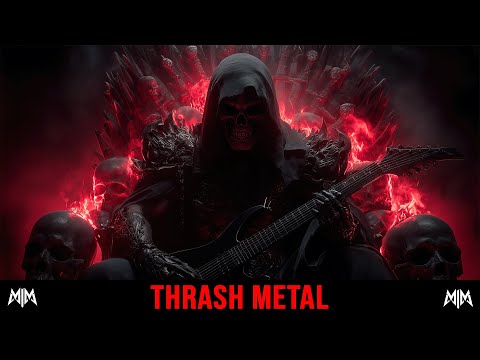 Shred Without Mercy ⚡ Ultimate Thrash Metal Instrumental Playlist
