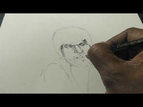 Shankar Nag II Karate King II Indian Actor II Malgudi Days II  Pencil Art II Veeresh Creative Studio