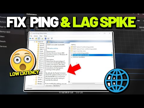 Fix HIGH Ping & Lag Spikes – BEST Internet Adapter Optimizations for Gaming!