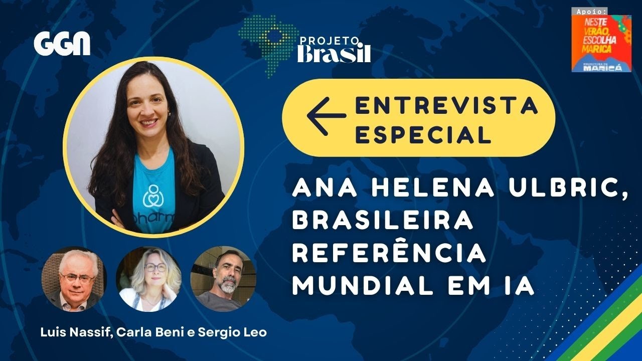 Entrevista com Ana Helena Ulbrich, brasileira entre os 100 mais influentes em IA do mundo | PB 05/03