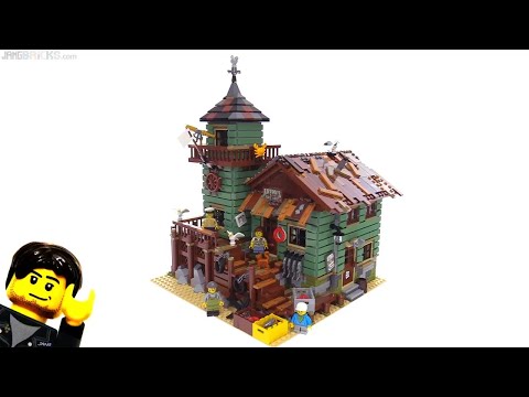 🔄 LEGO Ideas 2017 Old Fishing Store review 🎣 21310 re upload