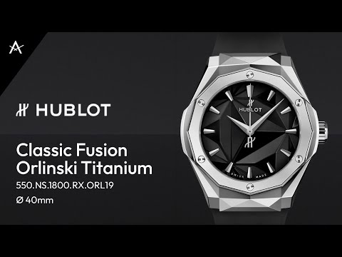 Hublot Classic Fusion Orlinski Titanium 550.NS.1800.RX.ORL19 Ø 40mm