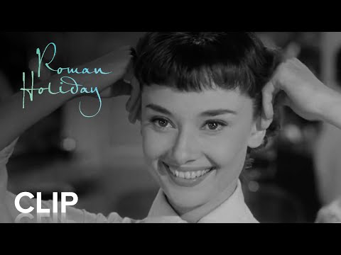 Thumbnail of the video: ROMAN HOLIDAY | "Haircut" Clip | Paramount Movies