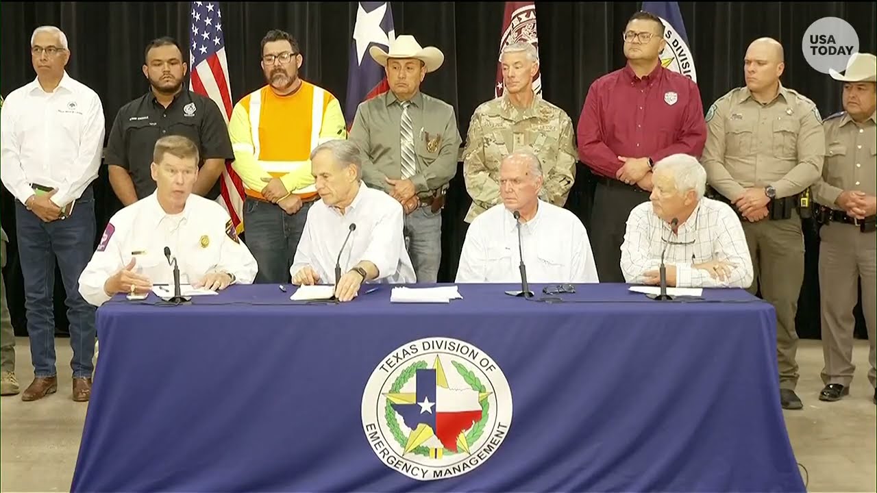 Texas flooding update press conference: Greg Abbott, state & Uvalde officials address severe weather