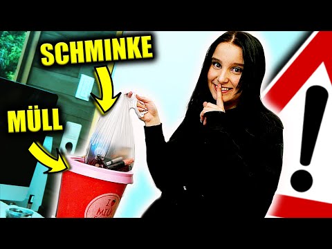 Heimlich SCHMINKE von SCHWESTER wegschmeissen!💄🤫 - Celina