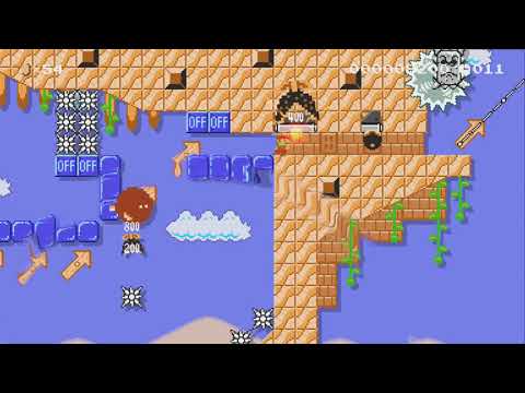 Speedrun: Fun Dash Desert! [20s] by Davii ♪ - Super Mario Maker 2 - No Commentary 1bv