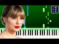 Taylor Swift - Wildest Dreams (Easy Piano Tutorial)
