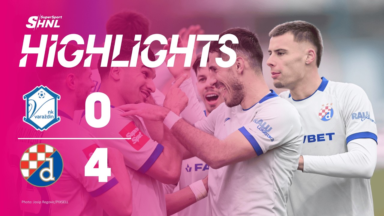 NK Varaždin vs GNK Dinamo Zagreb Highlights