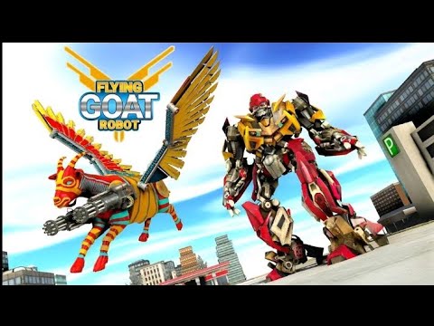 Flying Goat Robot Transformation | Car Robot Transform | LA LA Games