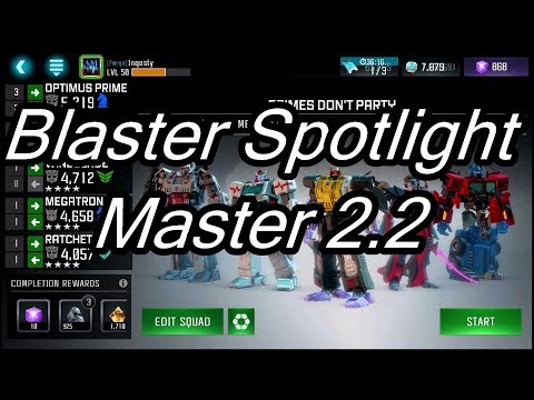Blaster Master Spotlight 2.2 - Transformers: Forged to Fight