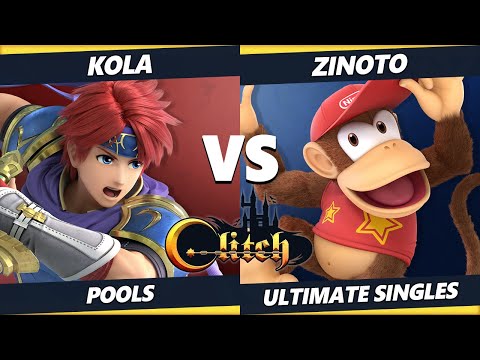Glitch Konami Code  - Kola (Roy) Vs. Zinoto (Diddy Kong) Smash Ultimate Tournament