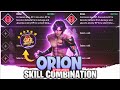 BEST CHARACTER COMBINATION FOR ORION CHARACTER AFTER UPDATE || CS RANK BEST CHARACTER COMBINATION