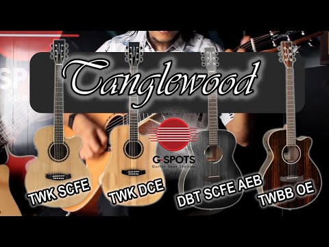 #SPOTSKUSTIK TANGLEWOOD GITAR, MEDIUM LEVEL,