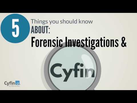 Forensic Investigations and Cyfin — Wavecrest Computing