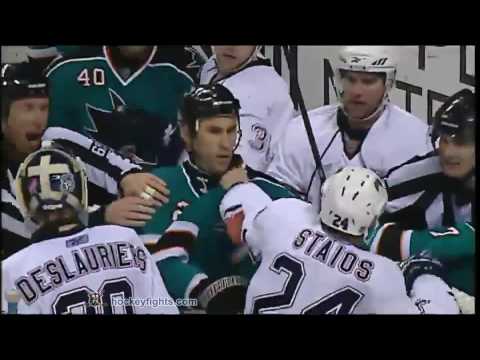 Steve Staios vs Jay Leach Jan 2, 2010