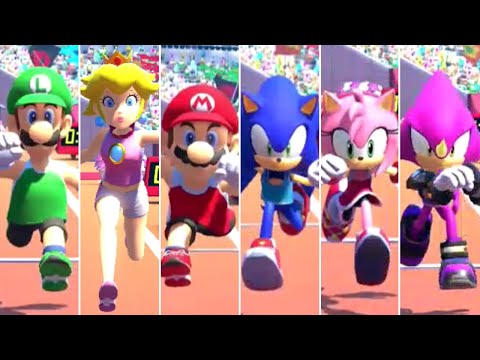 Mario & Sonic at the Olympic Games Tokyo 2020 - Triple Jump (All Characters)