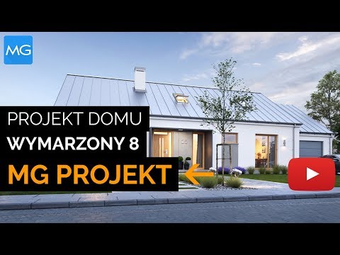 Projekt domu Wymarzony 8 MG Projekt - 118.51 m2 - koszt budowy 206 tys. zł
