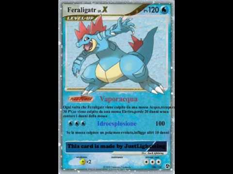CARD MAKER | Feraligatr Liv.X