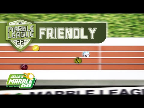 Marble Race: Marble League 2022 Friendly Round | Jelle's Marble Runs