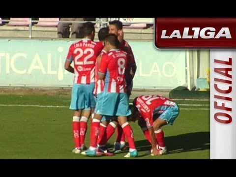 Gol de Rennella (4-1) en el CD Lugo - Real Jaén - HD