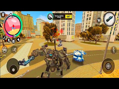 Vegas Crime Simulator | Tank VS Robot