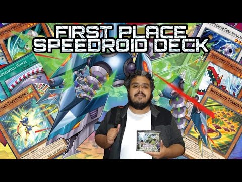 *FIRST PLACE* Speedroid Deck Profile Yu-Gi-Oh!