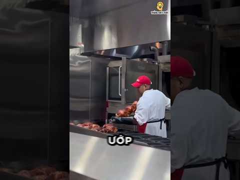 Bí mật đằng sau gà quay giá rẻ 99K của các siêu thị #shorts #thangbiettuot