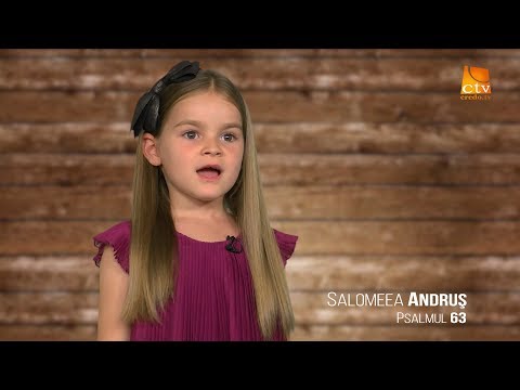 Salomeea Andruș - Psalmul 63