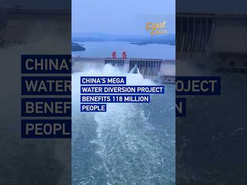 China's mega water diversion project benefits 118 million people #CoolChina