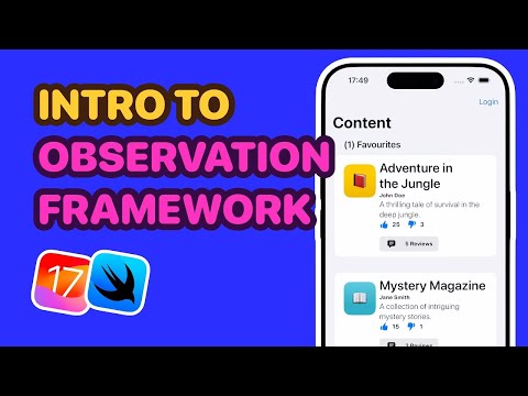 New Observation Framework In SwiftUI Explained | Part 1 thumbnail