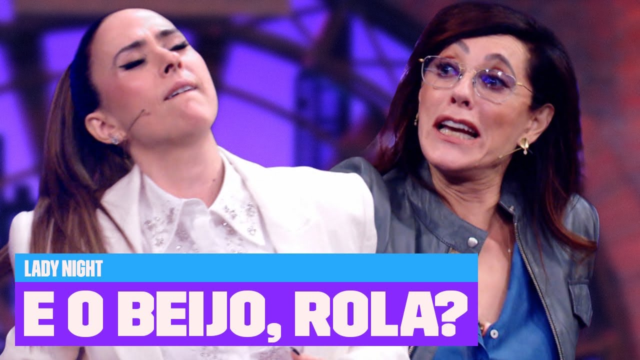 Christiane Torloni BEIJARIA Tatá Werneck? | Lady Night | Nova Temporada | Multishow