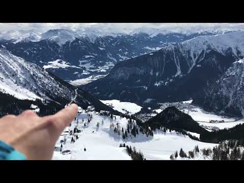 Der Reiseblogger zeigt das Rofan im Winter