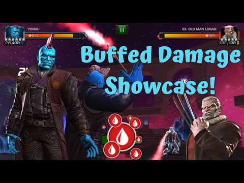 6* R3 Buffed Yondu Damage Showcase! Labyrinth of Legends Old Man Logan!- Marvel Contest of Champions