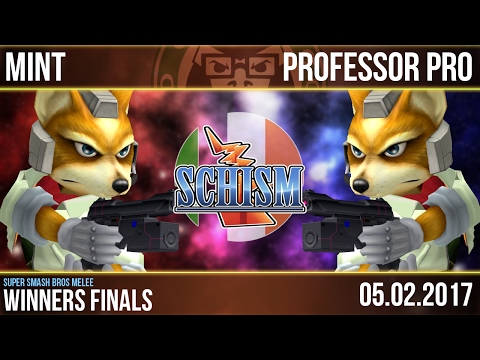 Schism - MINT (Fox) Vs. Professor Pro (Fox) - Winners Finals - Melee Singles