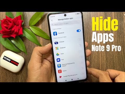 How to Hide Apps in Redmi Note 9 Pro